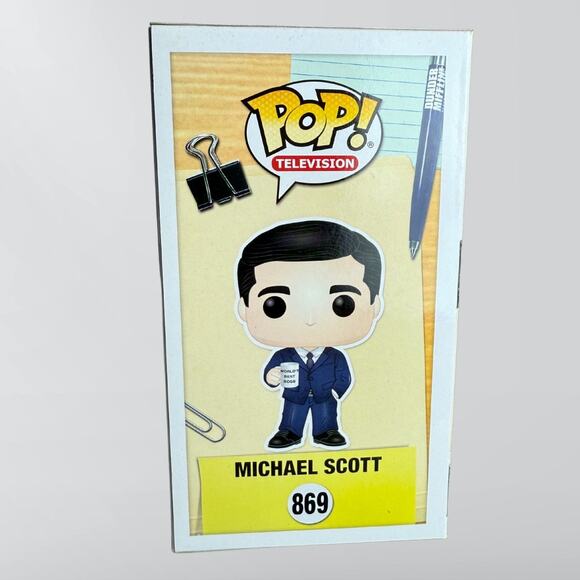 The Office Michael Scott With Mug #869 Funko Pop Figure - Picture 4 of 6